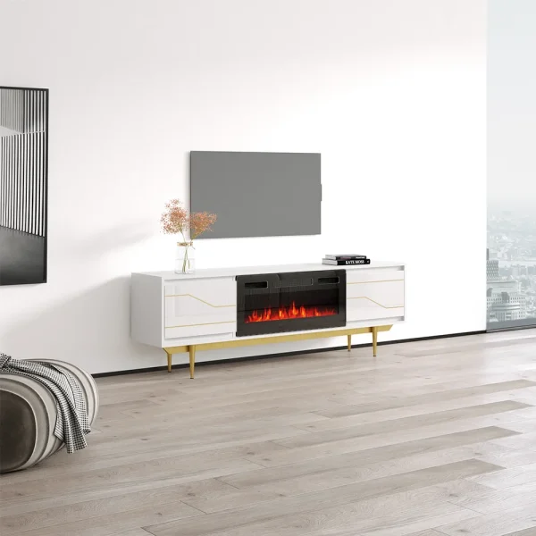 Maze BL-EF Fireplace TV Stand - Image 3