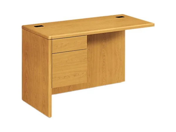 HON H10716L.CC 10700 Series 48 in. x 24 in. x 29.5 in. 1 Box/File Drawer Left Return - Harvest
