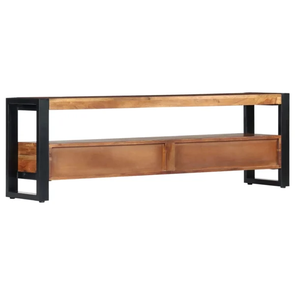Irfora parcel,Table Room Bedroom Media Console Tv Cabinet Tv Console Stand Entertainment Tv Stand 55.1"x11.8"x17.7"Wood Console Table Stand Tv 11.8 X 17.7 Console With Televisions Style | Wooden - Image 6