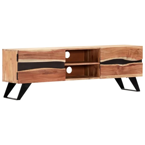 Irfora parcel,Table Room Bedroom 247974 Tv Console Tv Furniture Room Tv Stand With Tv Furniture Room 55.1"x11.8"x17.7"Media Furniture Tv Entertainment Center Tv Media Furniture 11.8 X 17.7 X 11.8 X - Image 6