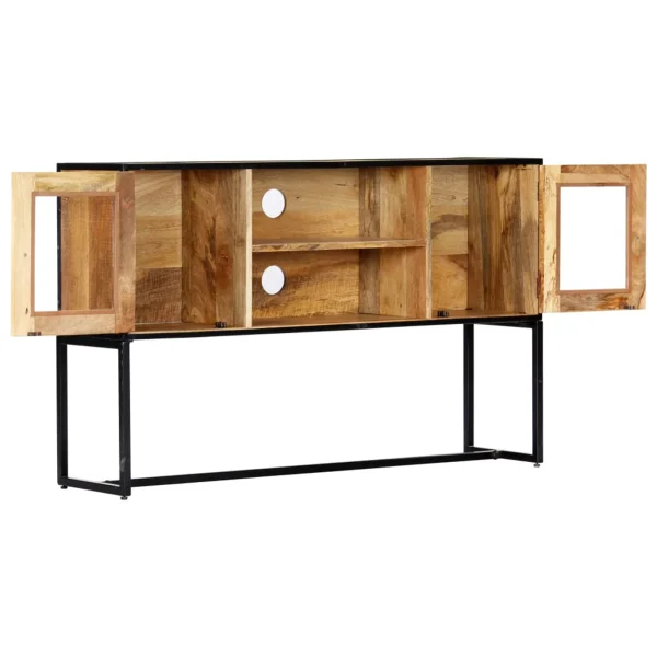 Suzicca TV Cabinet 47.2"x11.8"x29.5"Solid Reclaimed Wood - Image 3