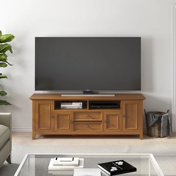 HomeStock Amherst 72 Inch Wide Tv Media Stand - Image 2