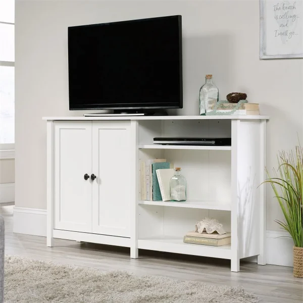 Home Square 2-Piece Set with 43"TV Console for TVs and Modern 3-Shelf Bookcase - Image 4