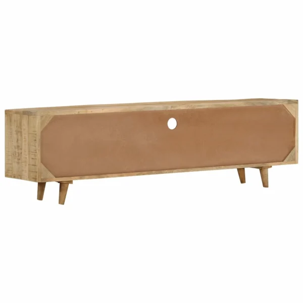 Irfora TV Stand 55.1"x11.8"x15.7"Solid Wood Mango - Image 5