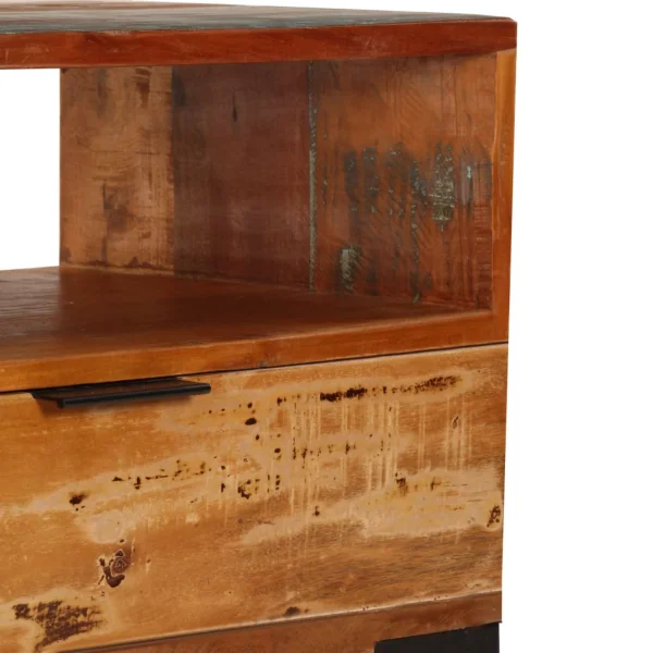 Suzicca TV Cabinet 46.5"x13.8"x17.7"Solid Reclaimed Wood - Image 2