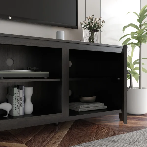 Sleek Media Console for Modern Spaces - 105.0 - Elevate Organization - Image 2