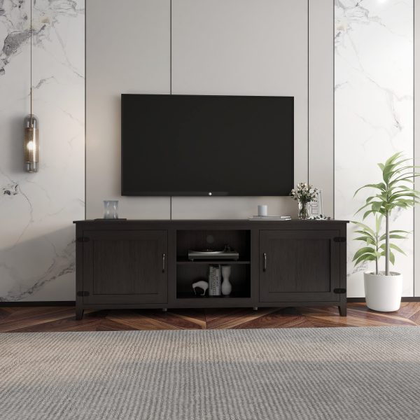 Sleek Media Console for Modern Spaces - 105.0 - Elevate Organization - Image 3
