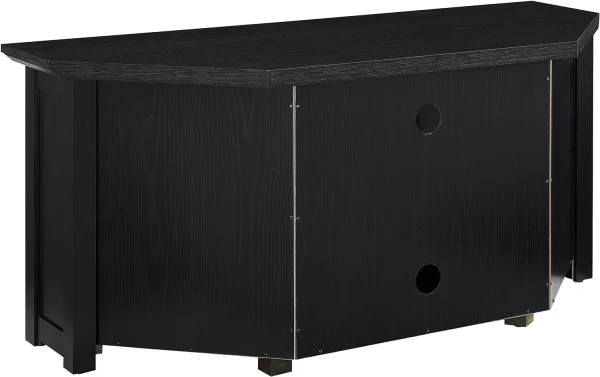 KF1006BK Camden -Inch Corner TV Stand With Electric Fireplace, Black - Image 9