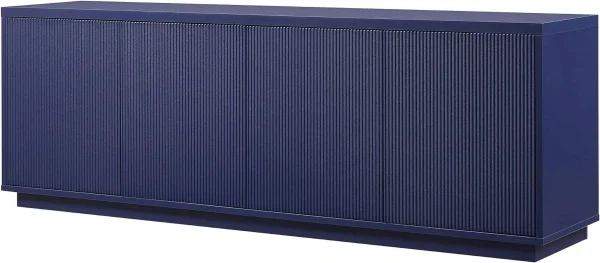 Hanson TV Stand, 70"Wide, Blue - Image 5