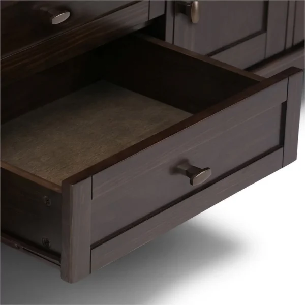 Home Square 2-Piece Set with 72"TV Media Stand and 20"End Side Table - Image 9