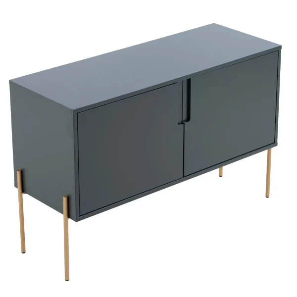 Sleek  Modern and Stylish Entertainment TV Stand Sideboard Buffet Table - Functional Furniture with Ample Storage Space for Living Room or Kitchen. - Image 5