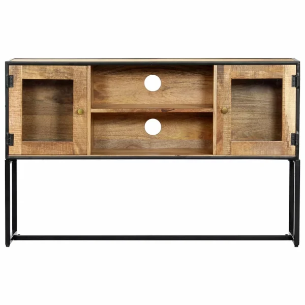 Suzicca TV Cabinet 47.2"x11.8"x29.5"Solid Reclaimed Wood - Image 2
