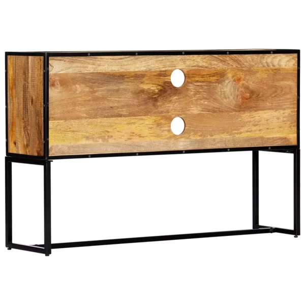 Suzicca TV Cabinet 47.2"x11.8"x29.5"Solid Reclaimed Wood - Image 4