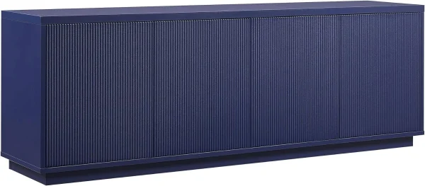 Hanson TV Stand, 70"Wide, Blue